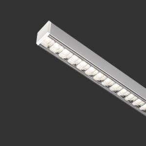 Flexline Single 3,6M 5070 lm Metaalkleurige reflector