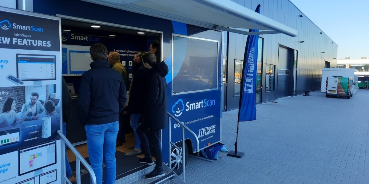 SmartScan van on tour van Thorlux verlichting